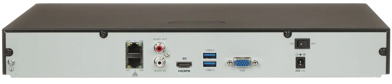 IP Videoregistrator Uniview NVR302-08S-P8 (Black) - 3