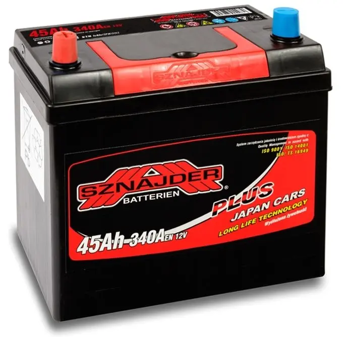Acumulator Sznajder Plus Japan Cars 45 Ah