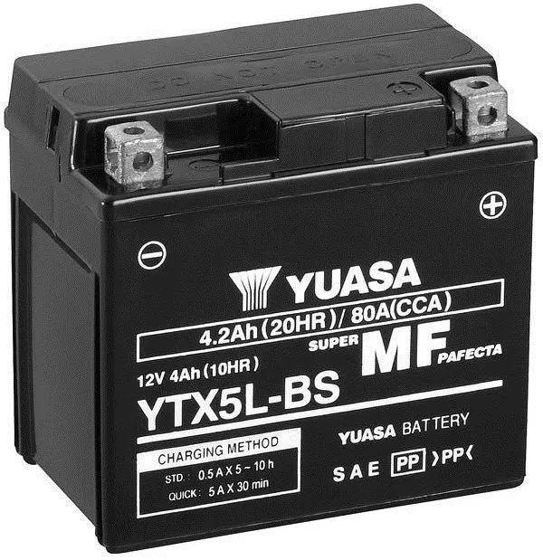 Аккумулятор Yuasa YTX5L-BS