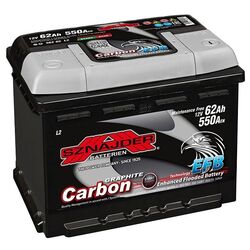 Аккумулятор Sznajder Carbon EFB 62Ah