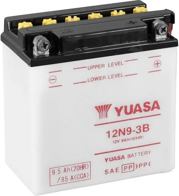 Аккумулятор Yuasa Conventional 12N9-3B 9.5Ah 85A