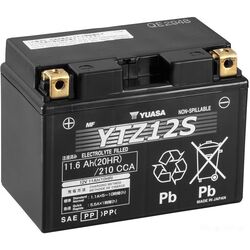 Аккумулятор Yuasa YTZ12S 11.6Ah 210A