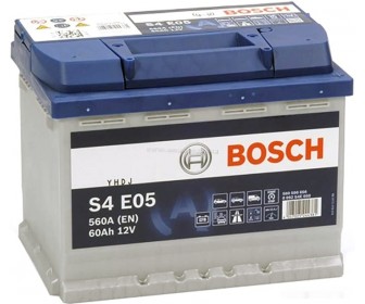 Аккумулятор Bosch S4 E05 EFB 60Ah 560A