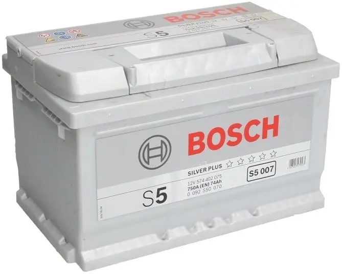Acumulator Bosch Silver Plus S5 007 74Ah 750A