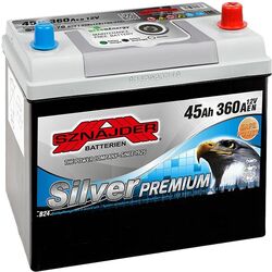Аккумулятор Sznajder Silver Premium 45Ah 360A