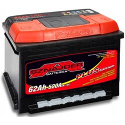 Аккумулятор Sznajder Plus 62Ah 520A
