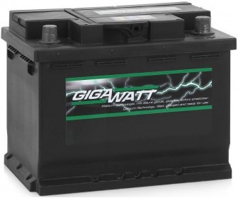 Аккумулятор Gigawatt G60R 60Ah 540A