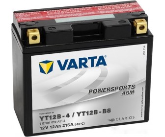 Acumulator Varta Powersports AGM YT12B-BS 12Ah 215A