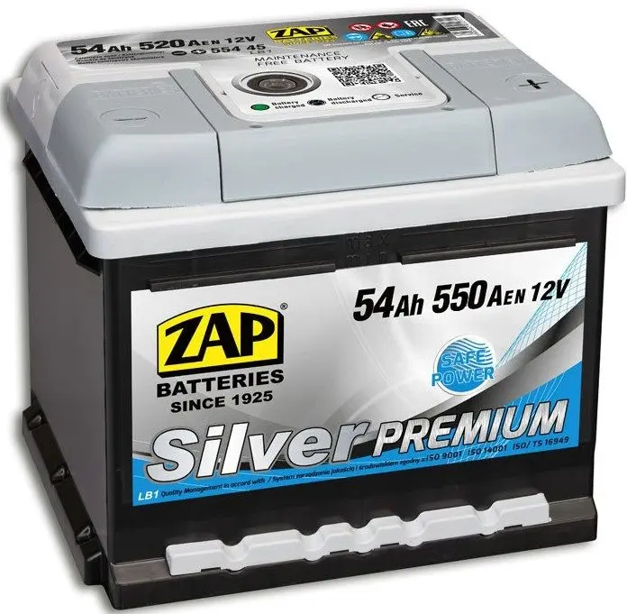 Acumulator Zap Silver Premium 54Ah 550A