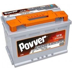 Acumulator Povver SFB 75Ah 750A LB3.75.072.A