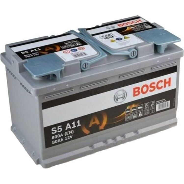 Acumulator auto Bosch S5A110 AGM (Prof DP) 800A/ 80 Ah