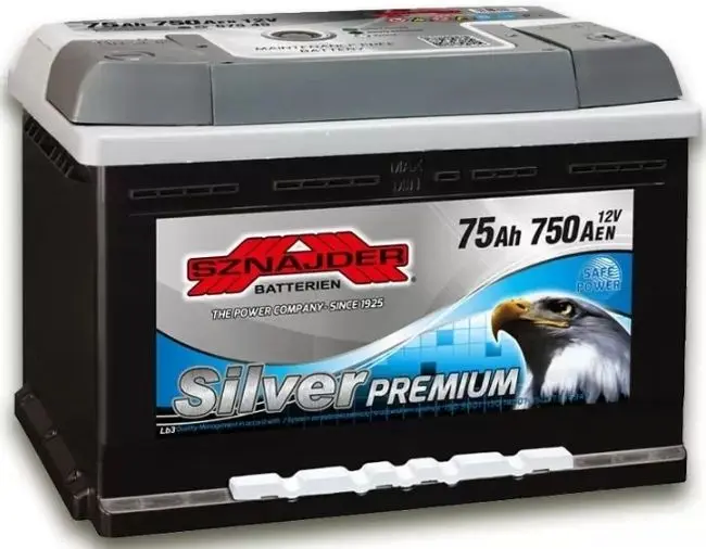 Аккумулятор Sznajder Silver Premium 75Ah 750A