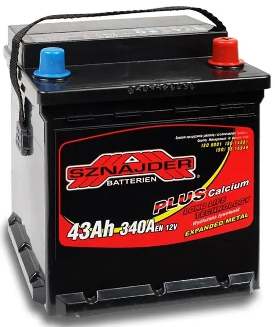 Аккумулятор Sznajder Plus 43Ah 340A