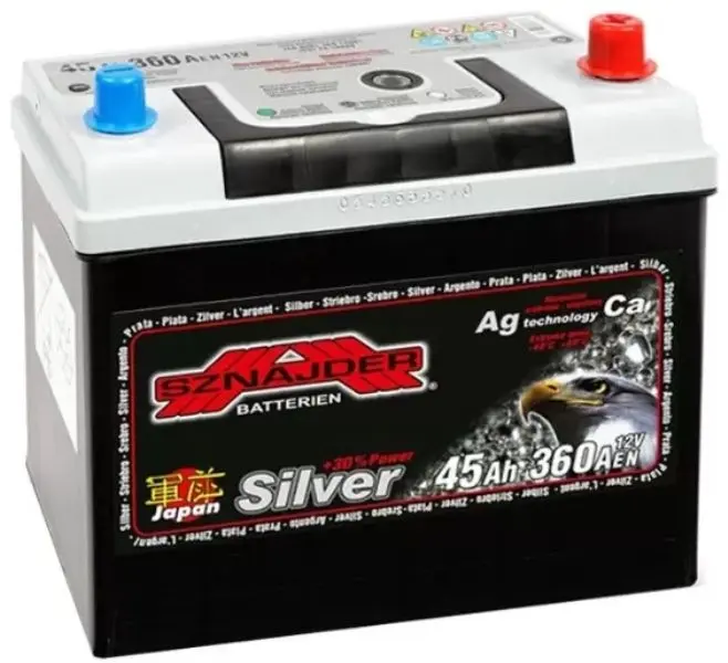 Аккумулятор Sznajder Silver 45Ah 360A +L