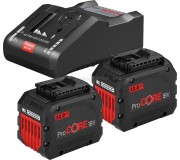 Комплект аккумулятор + зарядное устройство Bosch 2xProCore 18V + GAL18V-160C + GCY 42 Set