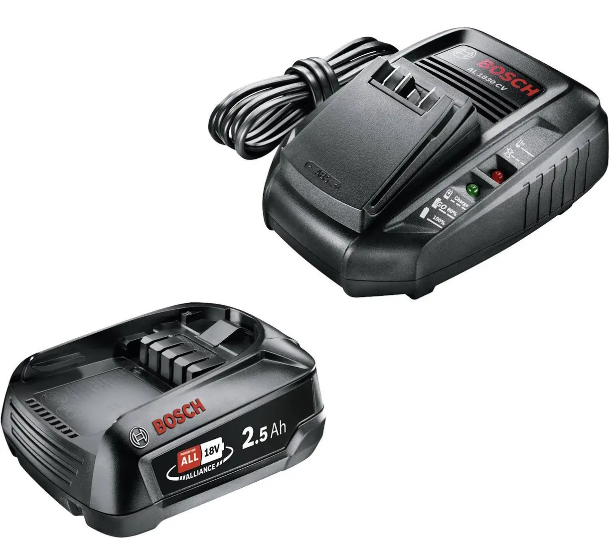 Набор аккумулятор + зарядное устройство Bosch Starter-Set 18V (1600A019E4)