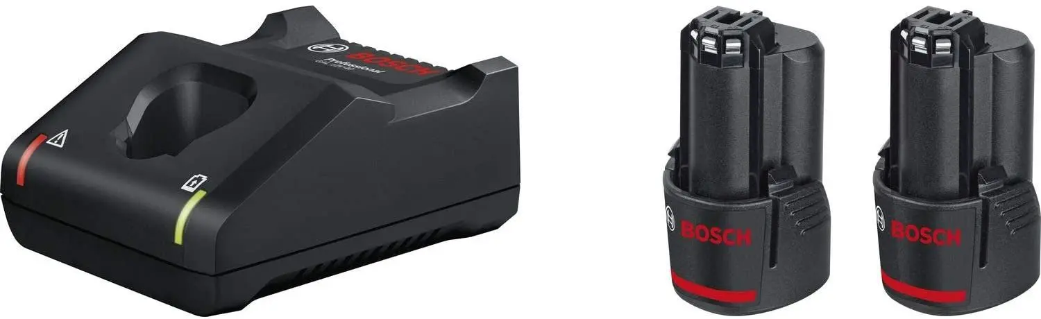Набор зарядное устройство и аккумуляторы Bosch 1600A019RD