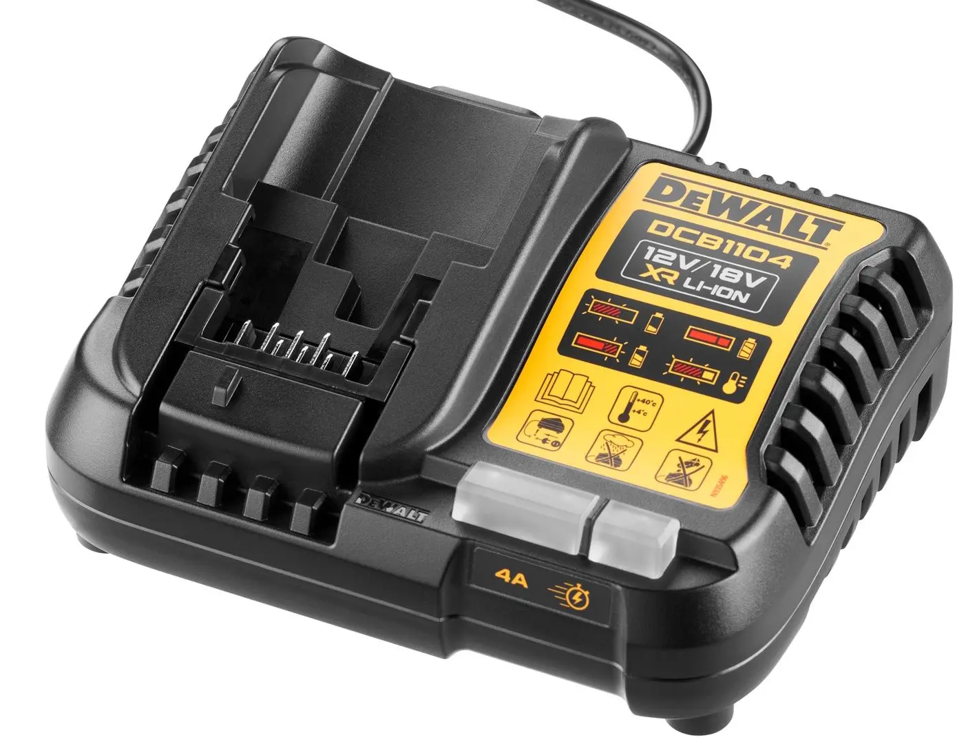 Набор аккумулятор + зарядное устройство Dewalt 2x2.0Ah 18V + DCB1104D2