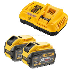 Набор аккумулятор + зарядное устройство Dewalt 54V XR Flexvolt 12Ah DCB118Y2