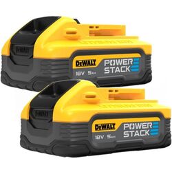 Набор аккумуляторов DeWalt Powerstack DCBP518H2-XJ 18V 5.0xAh