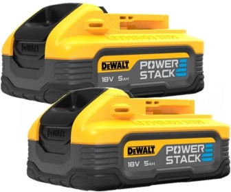 Набор аккумуляторов DeWalt Powerstack DCBP518H2-XJ 18V 5.0xAh