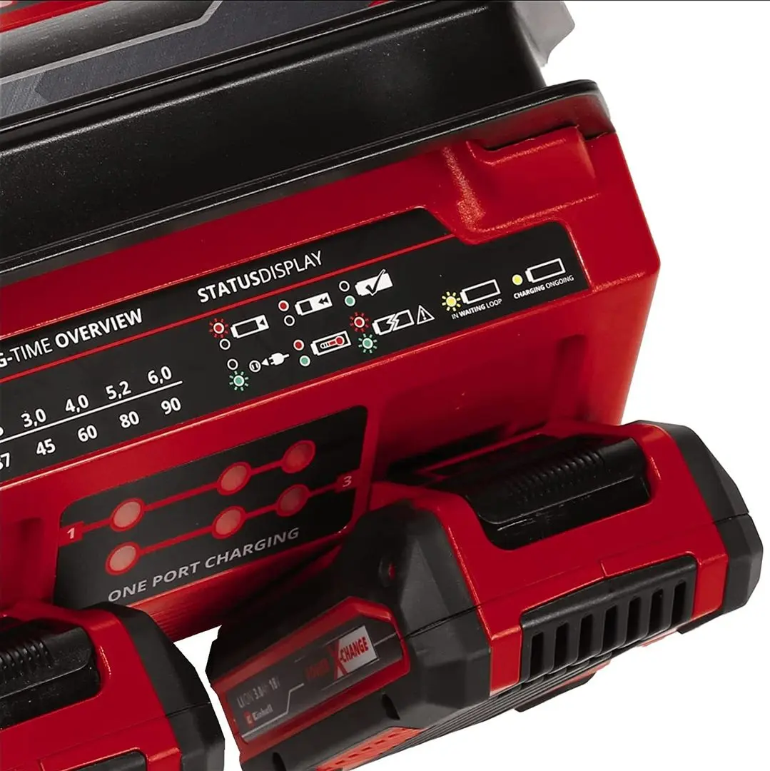 Зарядное устройство Einhell 2X2 Power X-Quattro 4A 18V - 5