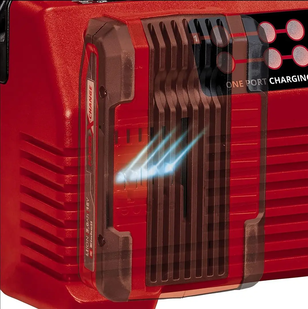 Зарядное устройство Einhell 2X2 Power X-Quattro 4A 18V - 3