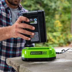 Set acumulator + incarcator GreenWorks GSK60B2 60V 2Ah Thumb