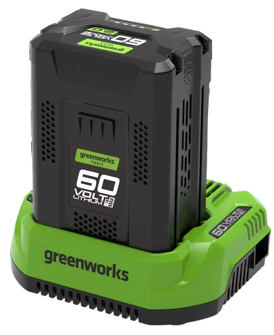 Set acumulator + incarcator GreenWorks GSK60B2 60V 2Ah