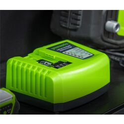 Зарядное устройство GreenWorks Rapid G40UC4 (Green) Thumb