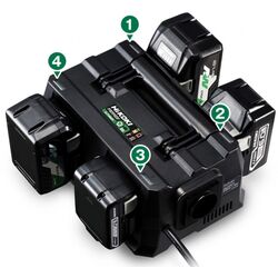 Зарядное устройство Hikoki Multi Volt 14-18V UC18YTSLW0Z Thumb