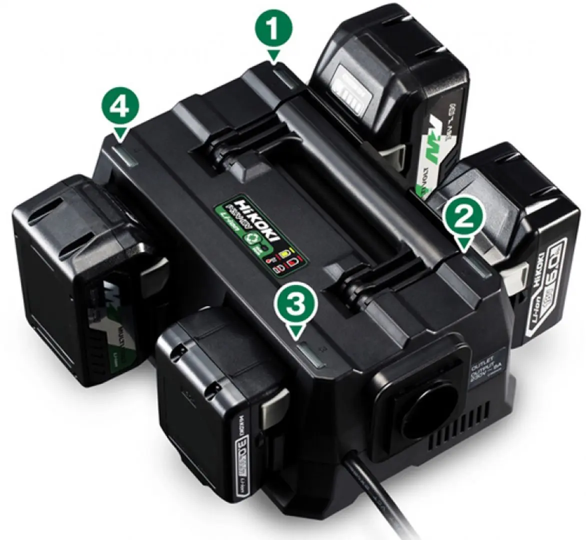 Зарядное устройство Hikoki Multi Volt 14-18V UC18YTSLW0Z