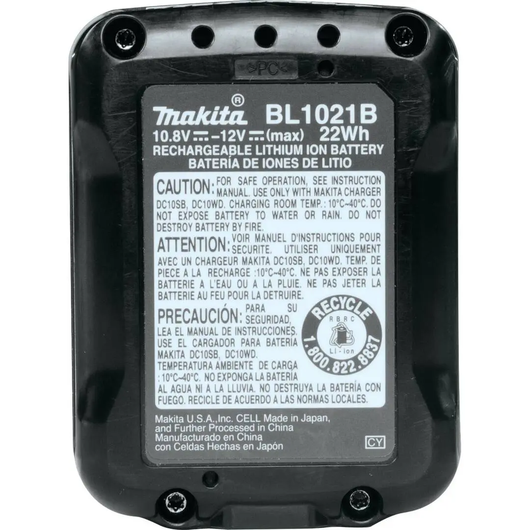 Аккумулятор Makita BL1021B 12V 2Ah