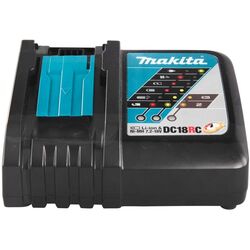 Set acumulatoare + incarcator Makita 197570-9 2 x BL1850B 18V 5.0Ah + DC18RC Thumb