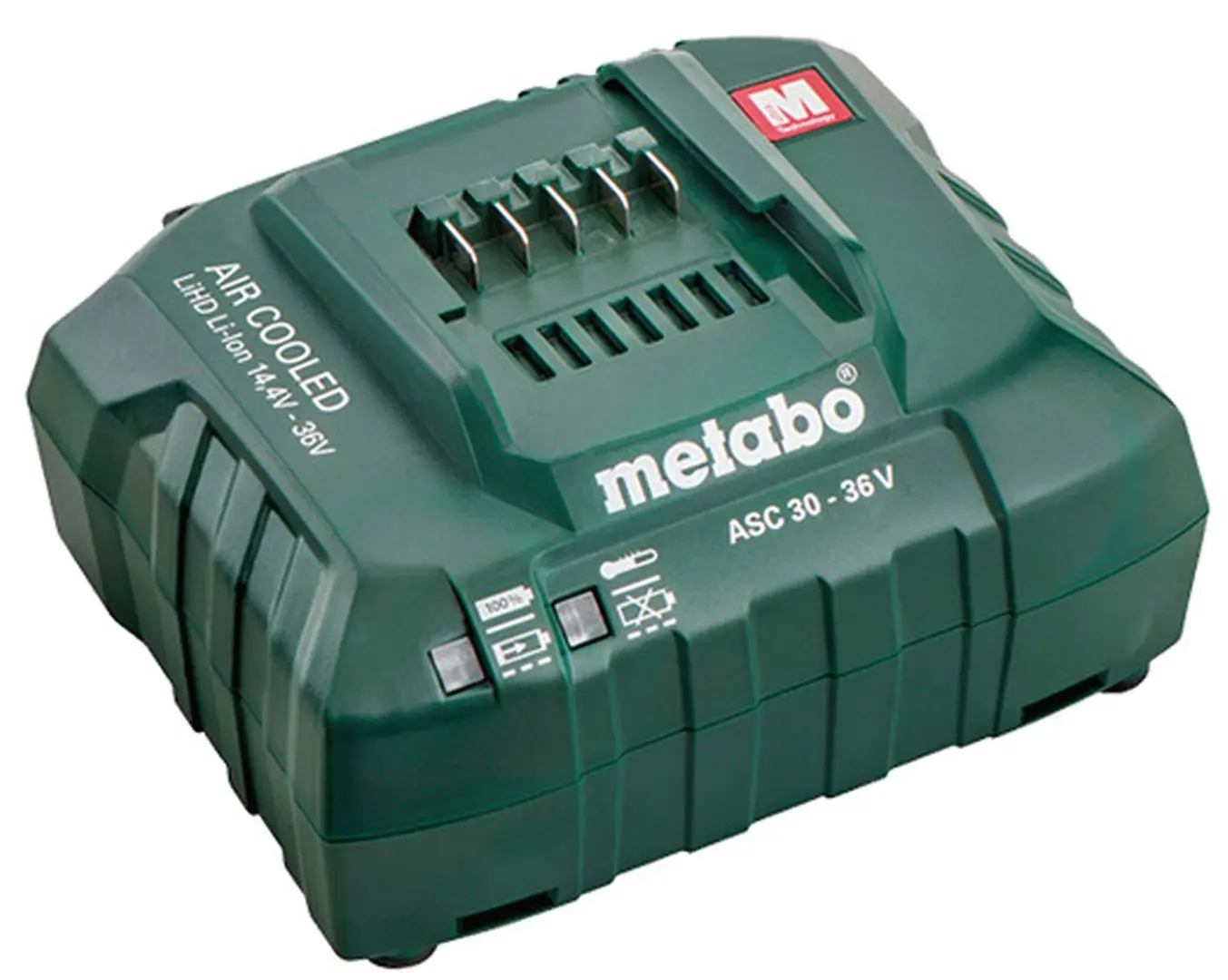 Комплект аккумулятор + зарядное устройство Metabo 2x4.0Ah + ASC 30-36V