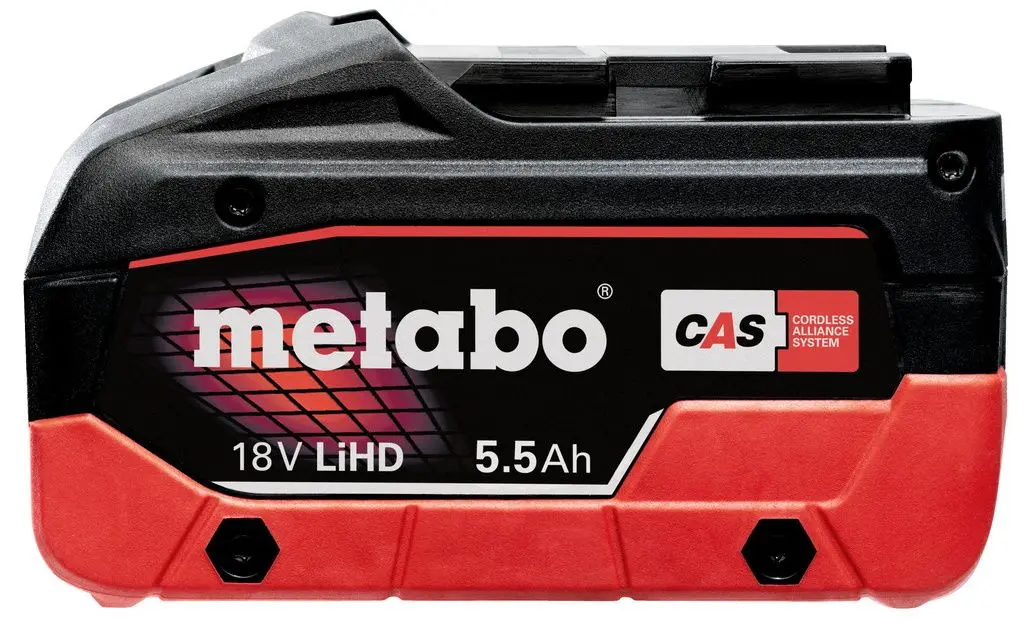 Set acumulatoare Metabo LIHD 1x4.0Ah/1x5.5Ah + incarcator Metabo ASC 55