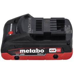 Set acumulatoare Metabo LIHD 1x4.0Ah/1x5.5Ah + incarcator Metabo ASC 55 Thumb