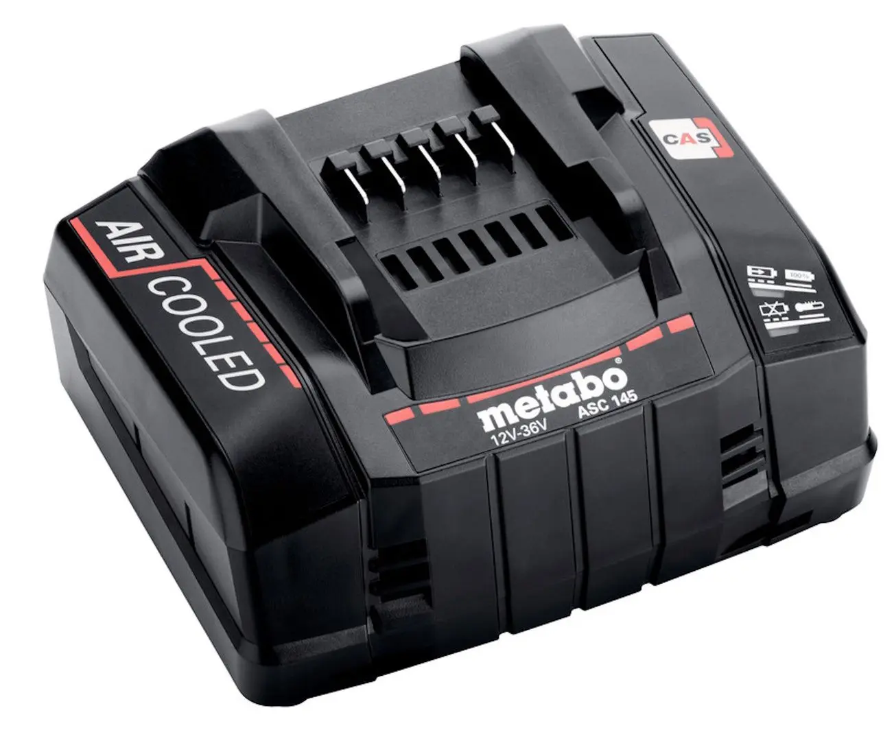 Набор аккумулятор + зарядное устройство Metabo 2xLiHD 5.5 Ah 18V + ASC 145