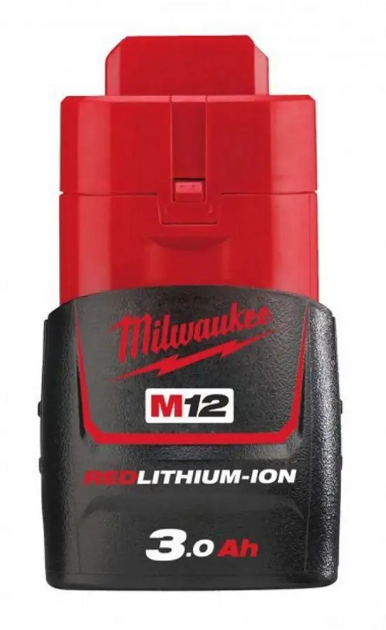Acumulator Milwaukee M12 B3 (Red/Black)