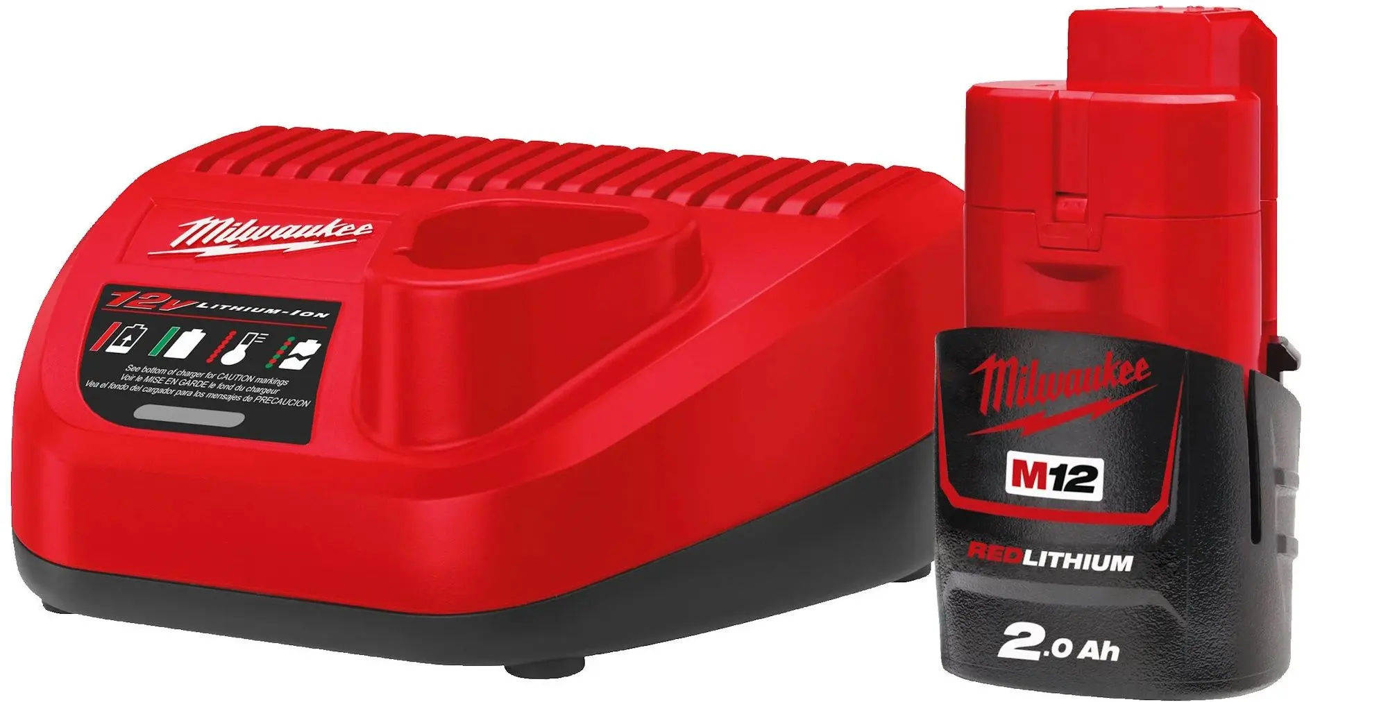 Set acumulator + incarcator Milwaukee M12 NRG-201