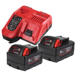 Набор аккумулятор + зарядное устройство Milwaukee M18NRGCR-502 (4932479831)