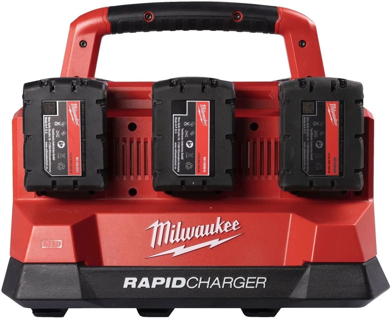 Incarcator Milwaukee M18 PC6 4932480162 (Red/Black)