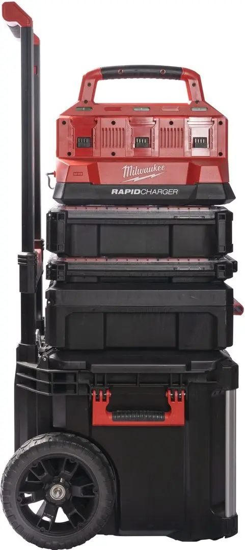 Incarcator Milwaukee M18 PC6 4932480162 (Red/Black)