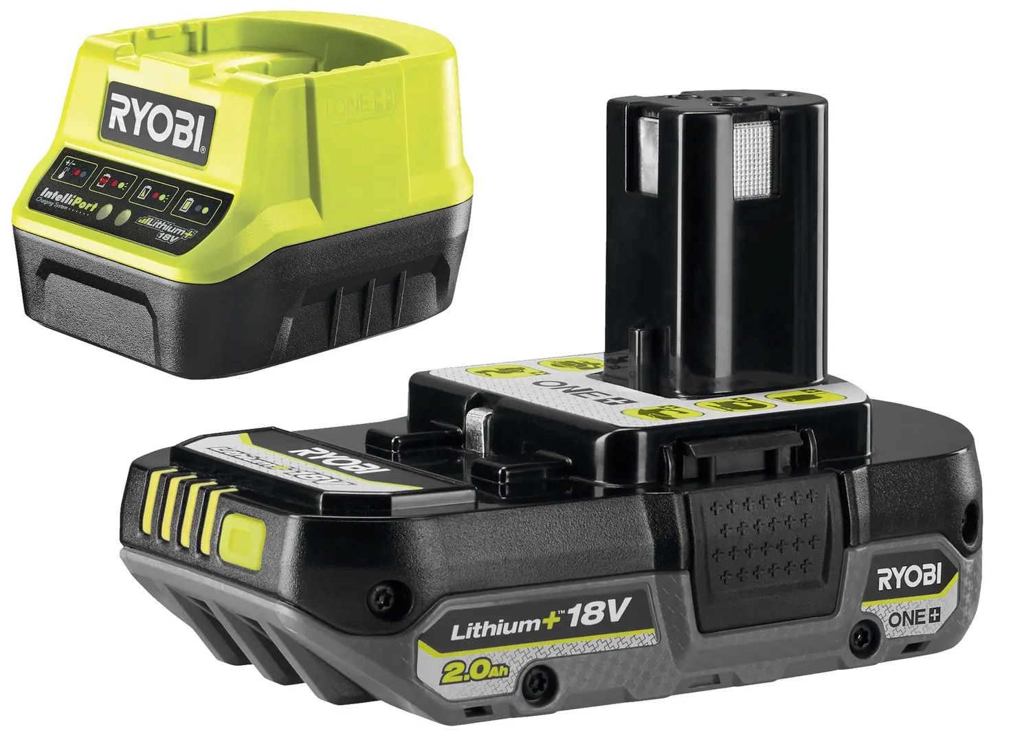 Set acumulator + incarcator Ryobi ONE+ RC18120-120C