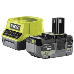 Набор аккумулятор + зарядное устройство Ryobi One+ RC18120-140X 4Ah 18V