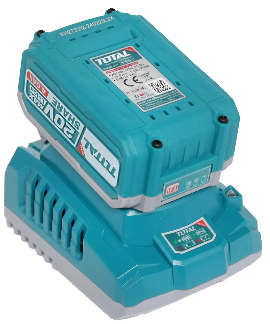 Набор аккумулятор + зарядное устройство Total TFBCPK1214