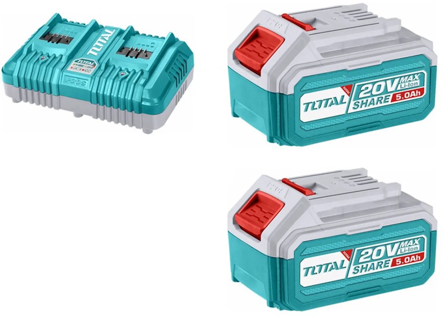 Набор аккумулятор + зарядное устройство Total TFBCPK2425