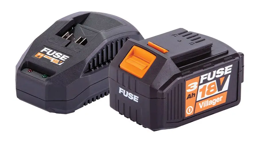 Set acumulator + incarcator Villager Fuse 3.0Ah/2.4A