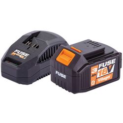 Set acumulator + incarcator Villager Fuse 3.0Ah/2.4A