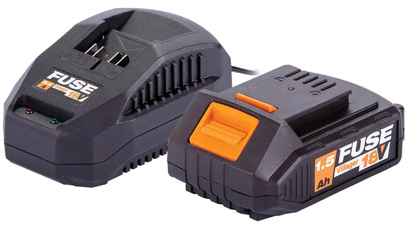 Set baterie si incarcator Villager Fuse 1.5Ah/2.4A